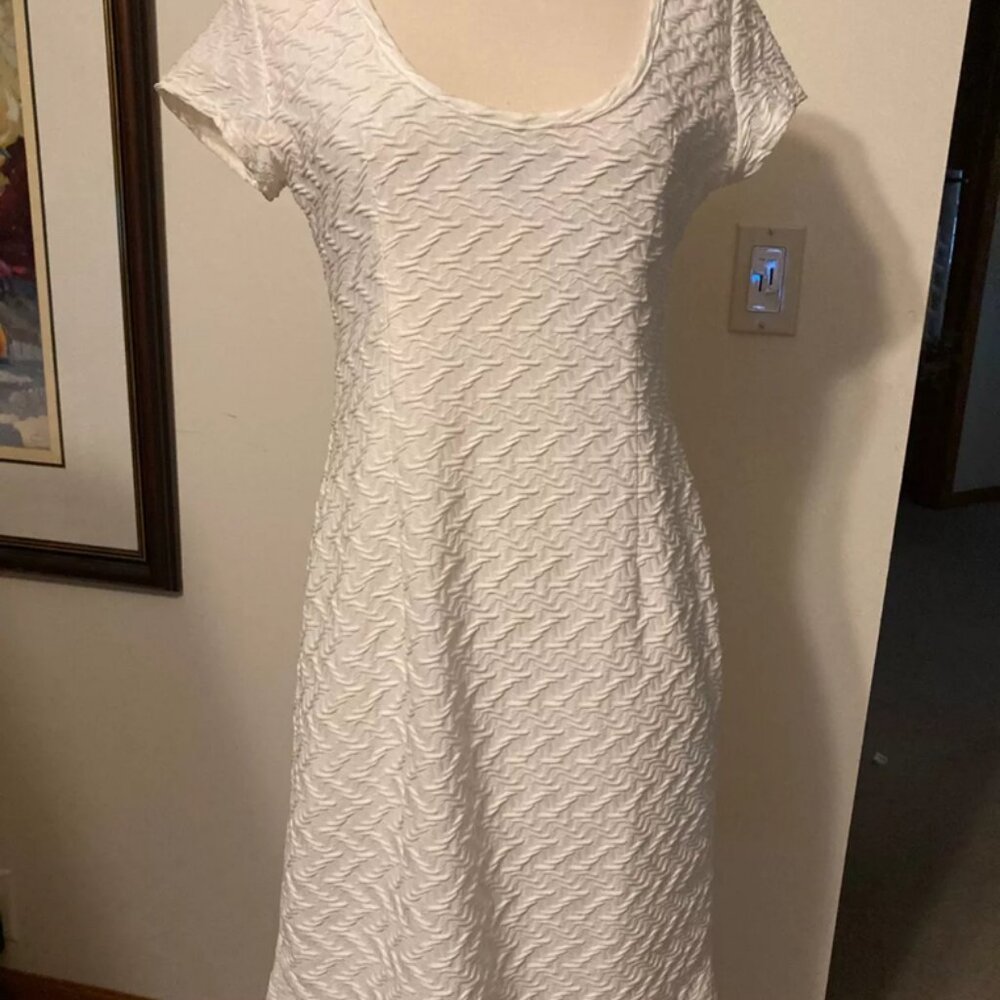 Sharagano pucker lined  dress Size 4
